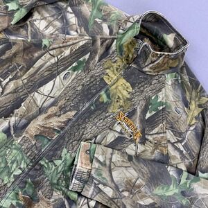 VTG ScentLok Savanna Jacket Men 3XL Camo Mossy Oak Odor Control Hunting Full Zip